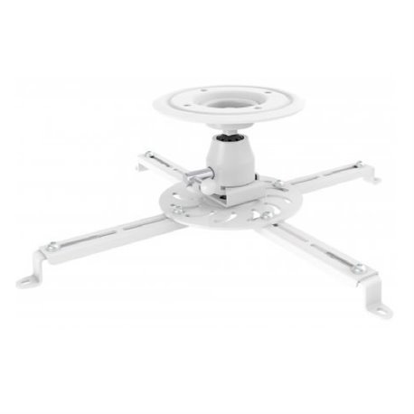 SOPORTE MANHATTAN PROYECTOR 25KG TECHO MOV ARTICULADO BLANCO