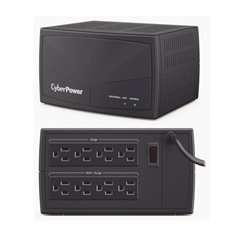 REGULADOR CYBERPOWER CL1500VR 1500VA/750W 8 NEMA5-15R (4 AVR+SUP Y 4 SUP) 245 JOULES FILTRACION EMI Y RFI
