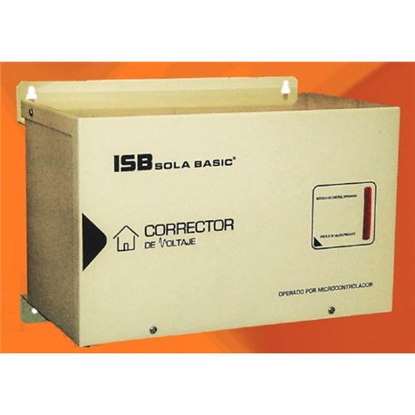 CORRECTOR DE VOLTAJE SOLA BASIC 15-81-120-4000 CAPACIDAD 4000 VA