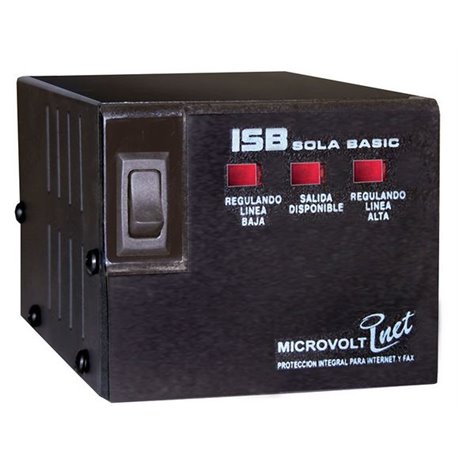 REGULADOR SOLA BASIC MICROVOLT DN-21-122 1200 VA 4 CONTACTOS
