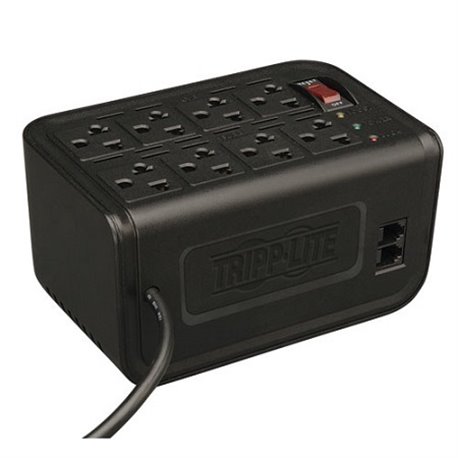 REGULADOR TRIPPLITE VR1208R 1200VA 8 NEMA 5-15R CON SUPRESOR DE PICOS 120V/60Hz