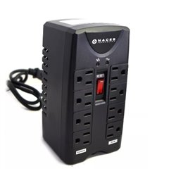 REGULADOR DE VOLTAJE NACEB 1400VA/750W 8 CONECTORES