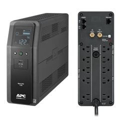 UPS LINEA INTERACTIVA APC PRO 1.10kVA/600W AVR TORRE 10 NEMA 5-15R (6 C/PROTECCION BAT) 2 PUERTOS CARGA USB