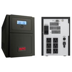 UPS APC SMV750A EASY 750VA / 525W AVR ONDA SENOIDAL DISPLAY LCD 6 NEMA 5-15R (RESPALDO BAT) 120V PTO SERIAL USB