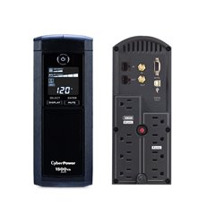 NO BREAK SMART CYBERPOWER CP1500AVRLCDA LCD 1.50 KVA/900W AVR MINITORRE 12 NEMA 5-15R 120V ENERGY STAR