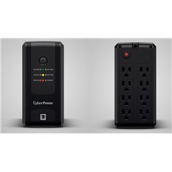 UPS LINEA INTERACTIVA CYBERPOWER UT750GU PUERTO USB 750VA/ 375W AVR 8 NEMA 5-15R 120V C/REG GREEN POWER