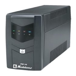 UPS KOBLENZ 7516 USB/R INTERACTIVO 750VA/450W 6 NEMA 5-15R 4 C/PROTECCION BAT INDICADORES LED FACTOR POTENCIA 0.6