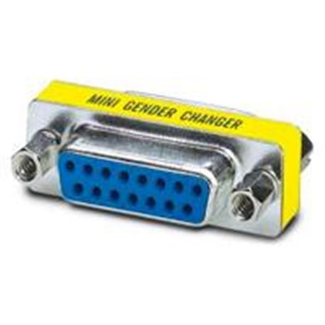 INSERTOS DE CONTACTOS D-SUB,HEMBRA,GENDER- CHANGER, PHOENIX CONTACT, ORDEN MINIMA 10 PZ