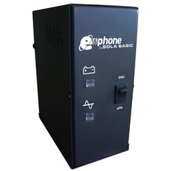 SOPORTE ELECTRONICO SOLA BASIC EPHONE 25W/50VA PARA MODEM Y TELEFONO TENSION LINEA 127 VOL VCA 60Hz