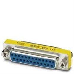INSERTOS DE CONTACTOS PHOENIX CONTACT, D-SUB,HEMBRA,GENDER- CHANGER,25 CONTACTOS DE SEÑALES ORDEN MINIMA 10 PZ