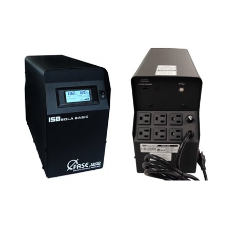 UPS SOLA BASIC MICROSRINET 1.6kVA LINEA 127V F 60Hz SOPORTE ELECTRONICO REGULADO C/PROTECCION PARA INTERNET