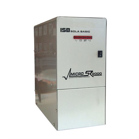 UPS SOLA BASIC MICROSR 2000 VA 6 CONTACTOS BAT 37 MIN