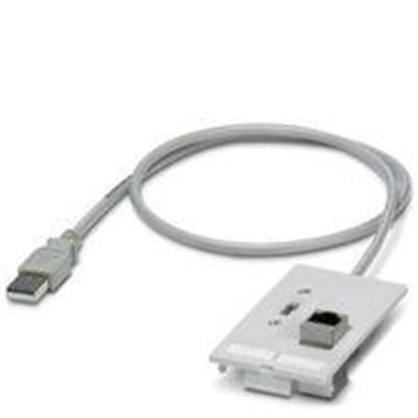 PLACA FRONTAL DE DATOS -PHOENIX CONTACT ,INSERTO DE CONTACTOS USB , CAT5E