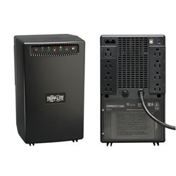 UPS OmniVS TRIPPLITE INTERACTIVO OMNIVS1500 1.5kVA / 940W AVR TORRE 8 NEMA 5-15R PTO USB RJ45 Y RJ11 120V CA