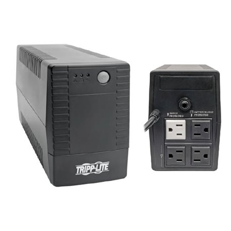UPS INTERACTIVO TRIPPLITE VS450T 450VA/ 240W AVR 120V 4 NEMA 5-15R (3 CON RESPALDO DE BATERIA) 50Hz / 60Hz TORRE
