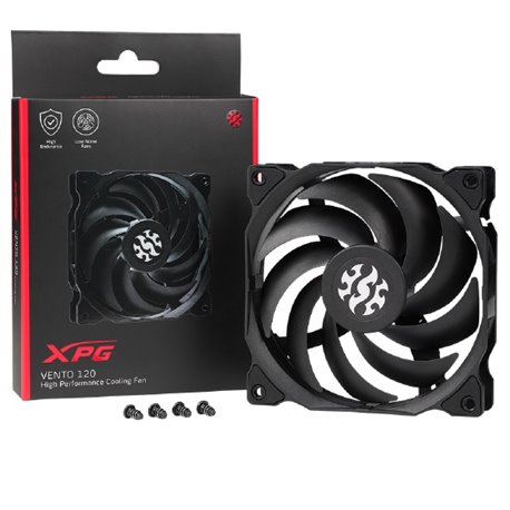VENTILADOR PARA GABINETE ADATA XPG VENTO 120MM NEGRO VENTO120-BKCWW