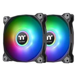 VENTILADOR PARA GABINETE THERMALTAKE PURE DUO 12 ARGB CL-F115-PL12SW-B SYNC BLACK