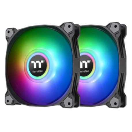 VENTILADOR PARA GABINETE THERMALTAKE PURE DUO 12 ARGB CL-F115-PL12SW-B SYNC BLACK