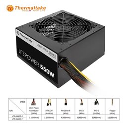 FUENTE THERMALTAKE 550W PS-LTP-0550NNCNUS-F LITEPOWER ATX 120MM