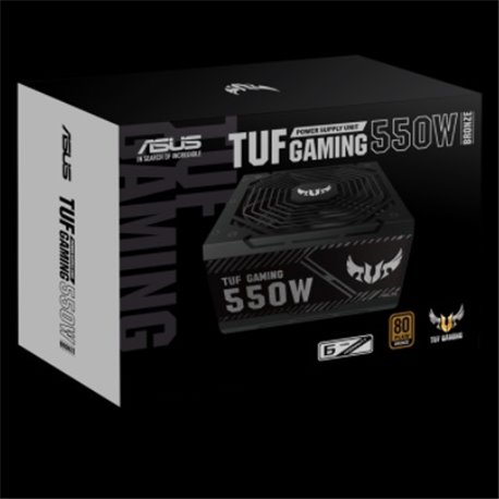 FUENTE ASUS 550W ATX 12V 80 PLUS BRONZE ROHS TUF-GAMING-550B