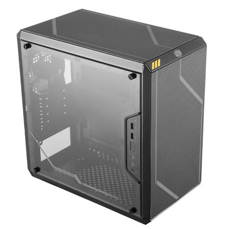 GABINETE THERMALTAKE VERSA H15 CON VENTANA  MICRO TOWER  MICRO ATX/MINI-ITX  USB 2.0/3.2  SIN FUENTE  NEGRO