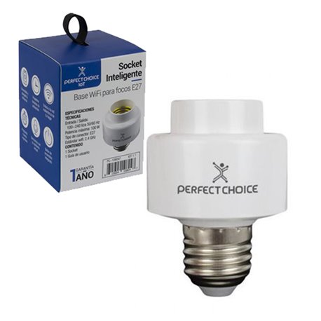 BASE INTELIGENTE PARA FOCO PREFECT CHOICE ENCENDIDO/APAGADO A DISTANCIA