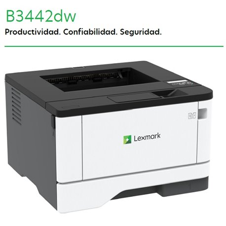 IMPRESORA LEXMARK LASER MONOCROMATICA B3442DW HASTA 40 PPM