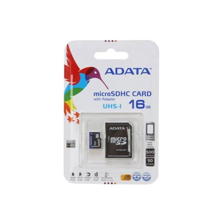 MEMORIA ADATA 16GB MICRO SD CLASE 10  SDHC UHS-I