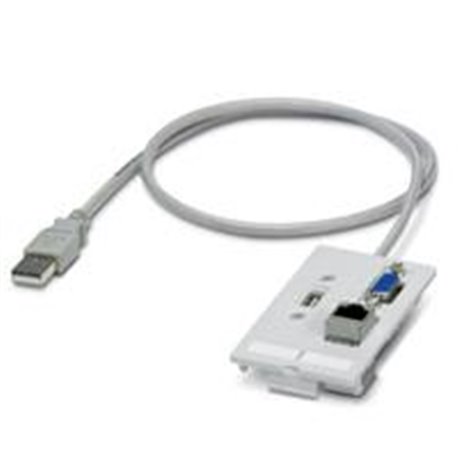 PLACA FRONTAL DE DATOS, PHOENIX CONTACT - INSERTO DE CONTACTOS USB , CAT5E