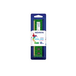 MEMORIA ADATA 8GB DDR3 BUS 1600 BAJO VOLTAJE  ADDU1600W8G11-S