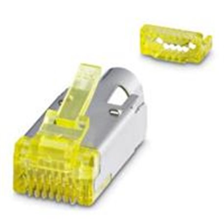 INSERTO DE MACHOS RJ45, CAT6A, 10 GIGABITS PHOENIX CONTACT - VS-08-RJ45-10G/C ORDEN MINIMA 5 PZ