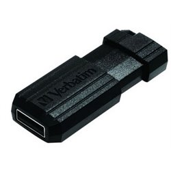 MEMORIA VERBATIM 8GB PINSTRIPE NEGRA RETRACT
