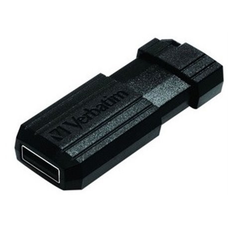 MEMORIA VERBATIM 8GB PINSTRIPE NEGRA RETRACT