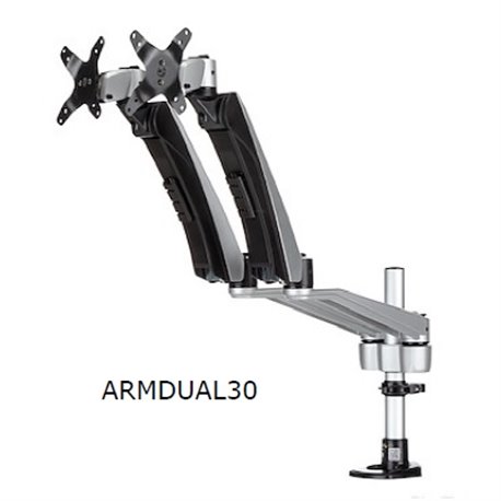STARTECH SOPORTE PARA DOS MONITORES CON BRAZOS MOVILES-APILABLE ( OPEN BOX) CAJA ABIERTA