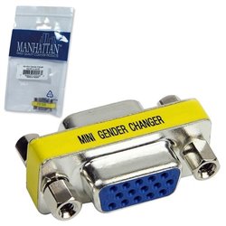 ADAPTADOR MANHATTAN  VGA H-H