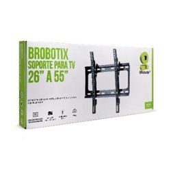 SOPORTE DE PARED BROBOTIX P/TV  26 A 55 PULG 45KG FLAT
