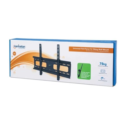 SOPORTE MANHATTAN PARA TV 37 A 70 PULG PARED 75KG CON INCLINACION PANTALLAS PLANAS