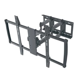 SOPORTE MANHATTAN PARA TV 60 A 100 PULG PARED 80KG MOVIMIENTO ARTICULADO PANTALLAS CURVAS O PLANAS