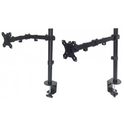 SOPORTE MANHATTAN MONITOR P/1 13 A 30 PULG ESCRITORIO MOV DE BRAZOS DE DOBLE ARTICULACION