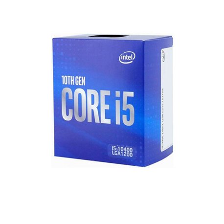 CPU INTEL CORE I5-10400F LGA 1200 10MA GEN S-12 CACHE 12M 2.9GHZ 6 NUCLEOS SIN GRAFICOS