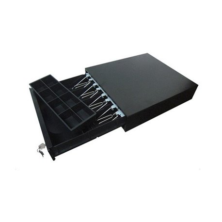 CAJON DE DINERO EC LINE  EC-G5100-II 4 BILLETES 8 MONEDAS CABLE RJ11-VOLTAJE REQUERIDO 24V