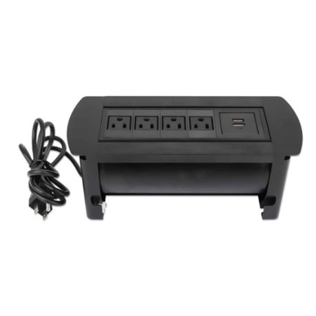 CAJA PARA MESA MANHATTAN CONEXION ENCHUFE/USB PARA MESA