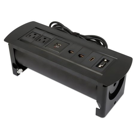 CAJA PARA MESA MANHATTAN CONEXION ENCHUFE/USB/HDMI/VGA/RED CAJAMH164856