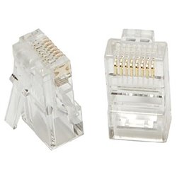 PLUG BROBOTIX RJ45 CAT5E 8 POSICIONES CAJA CON 100 PIEZAS