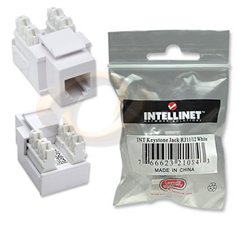 JACK INTELLINET PARA TELEFONIA RJ11/RJ12 DE IMPACTO BLANCO