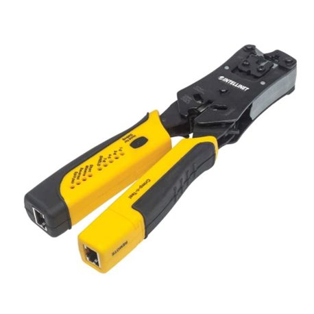 PINZA INTELLINET P/CRIMPEAR RJ11/RJ45/RJ12 C/PROBADOR 780124