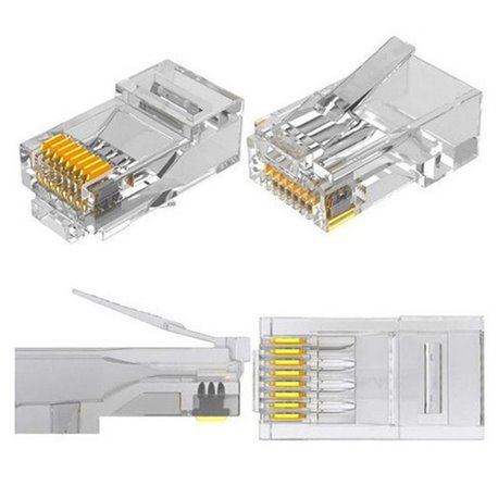 PLUG RJ45 XMEDIA XM-C6-8P8C-50 CAT6 BOLSA CON 50 PIEZAS