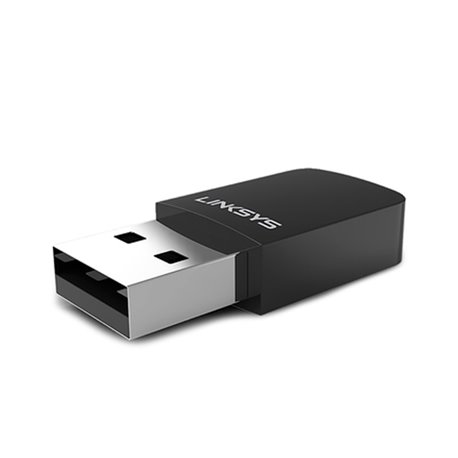 ADAPTADOR INALAMBRICO LINKSYS USB 2.0 WUSB6100M DOBLE BANDA AC600 MAX-STREAM MU-MIMO