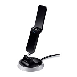 ADAPTADOR INALAMBRICO USB TP-LINK DUAL BAND AC1900 (2.4Ghz A 600Mbps y 5Ghz A 1300Mbps) USB3.0 ALTA GANANCIA