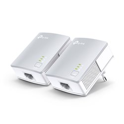 KIT (2 PIEZAS) ADAPTADOR TPLINK ETHERNET TL-PA4010  NANO POWER LINE AV600 DE 600 MBPS